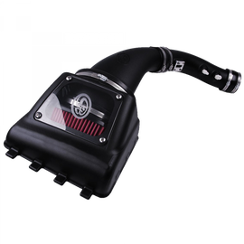 Cold Air Intake For 10-16 Ford F150 V8-6.2L Raptor Oiled Cotton Cleanable Red