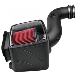 Cold Air Intake For 06-07 Chevrolet Silverado GMC Sierra V8-6.6L LLY-LBZ Duramax Cotton Cleanable Red