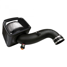 Load image into Gallery viewer, Cold Air Intake For 07-10 Chevrolet Silverado GMC Sierra V8-6.6L LMM Duramax Dry Extendable White