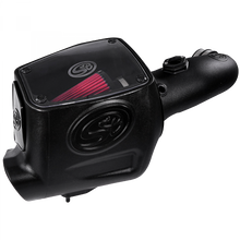 Load image into Gallery viewer, Cold Air Intake For 08-10 Ford F250 F350 V8-6.4L Powerstroke Cotton Cleanable Red