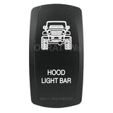 Switch, Rocker JK Hood Light Bar