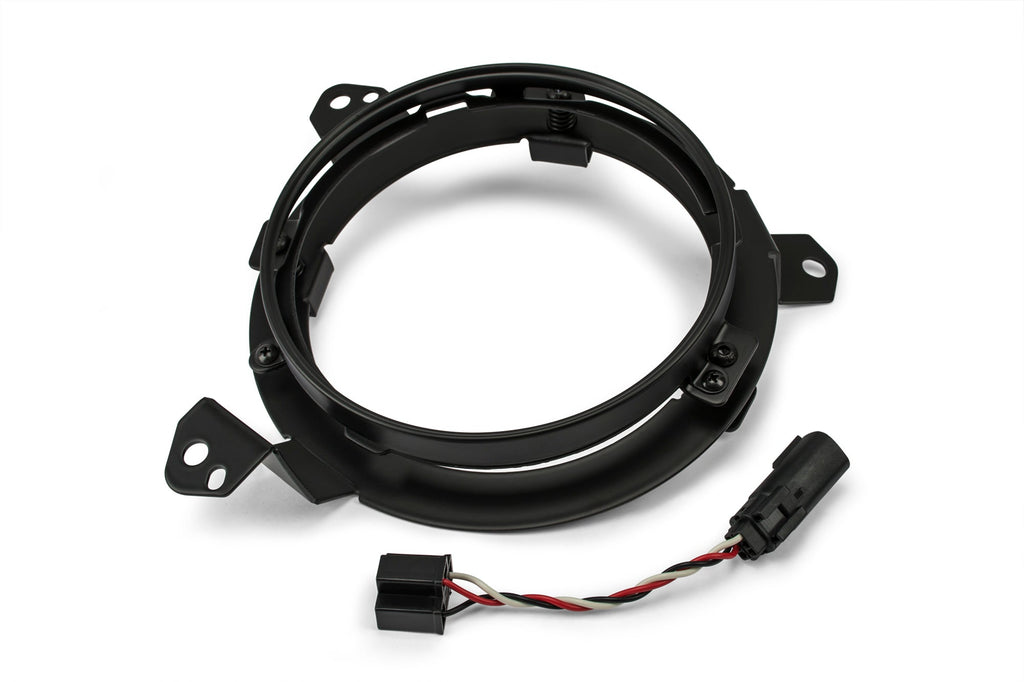 Jeep JL Headlight Adapter with wiring (Allows JK Light to fit into JL)