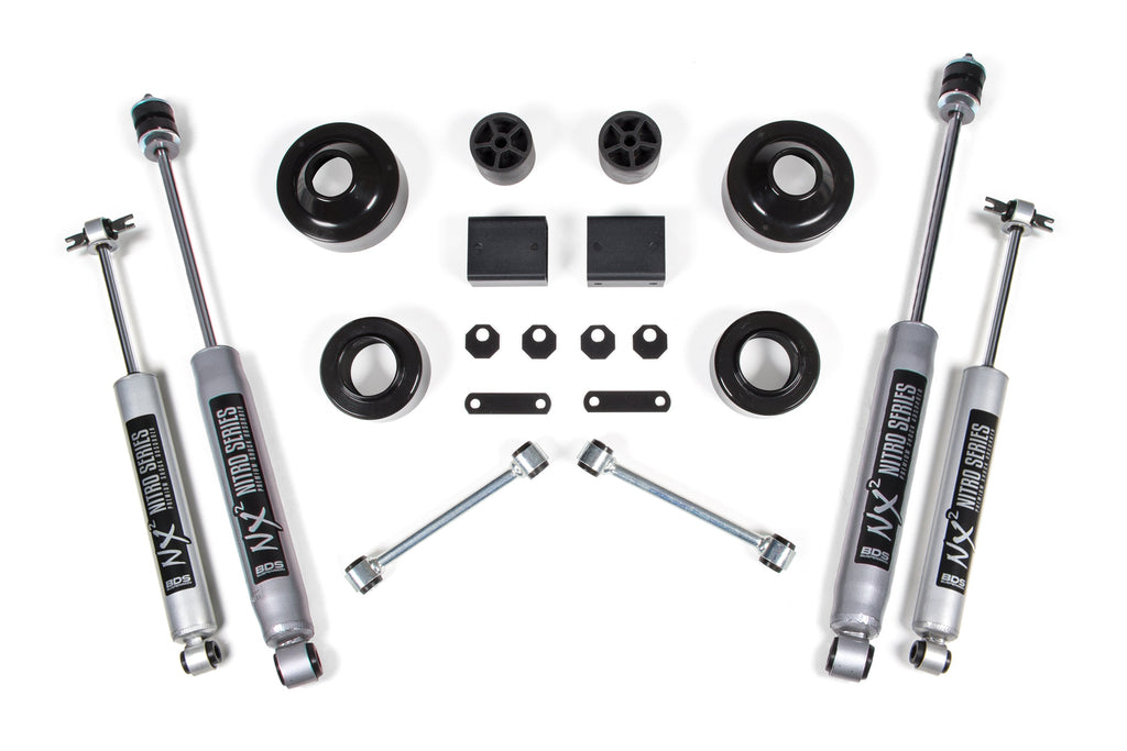 2 Inch Lift Kit | Coil Spacer | Jeep Wrangler JK (07-11) 2-Door