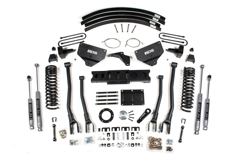 8 Inch Lift Kit w/ 4-Link | Ram 3500 (13-18) 4WD | Diesel