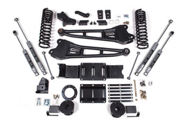 4 Inch Lift Kit w/ Radius Arm | Ram 2500 w/ Rear Air Ride (19-24) 4WD | Gas