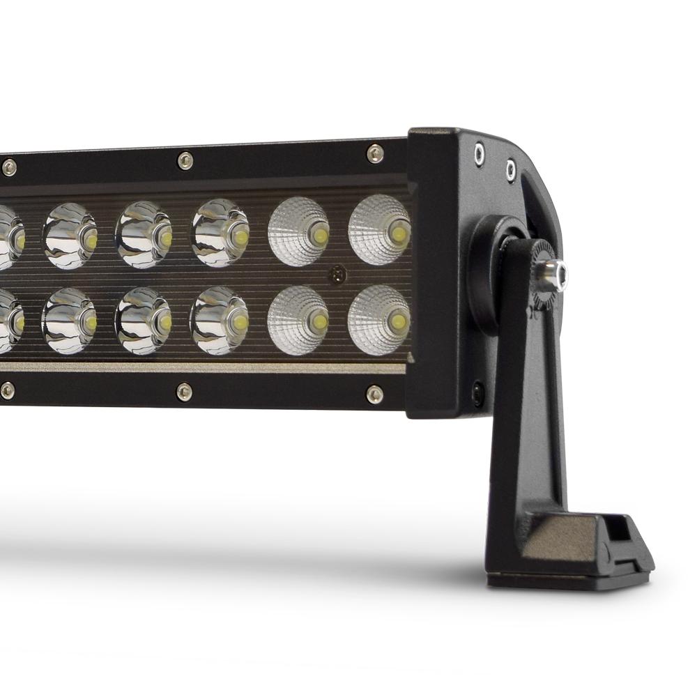 Dual Row LED Light Bar With Black Face 40.0 Inch