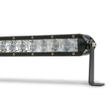 Single Row LED Light Bar With Chrome Face 20.0 Inch