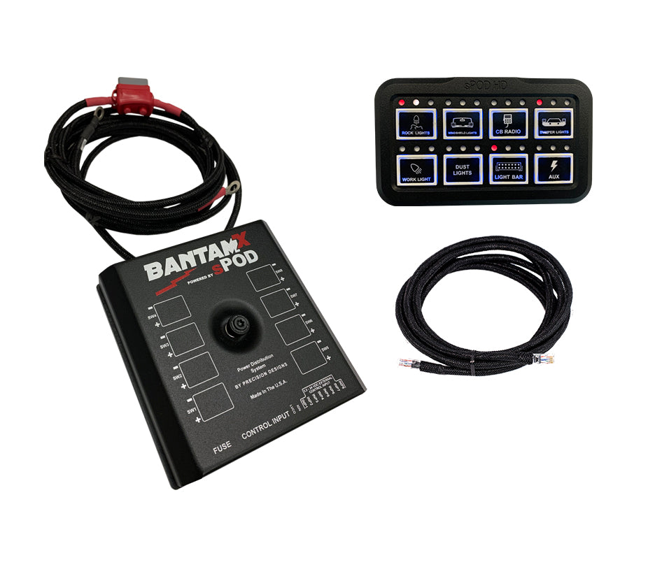 BantamX HD for Uni with 36 Inch battery cables