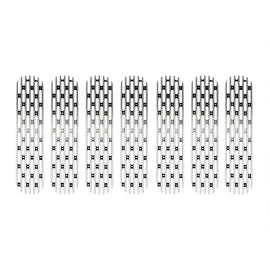 2007-18 Jeep JK Grille Inserts Brushed