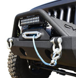 Jeep JK/JL Front Bumper w/Fog Light Holes FS-15 07-18 Wrangler JK/JL Steel Stubby