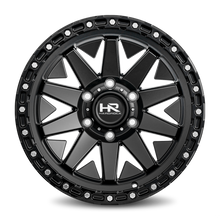 Load image into Gallery viewer, Aluminum Wheels H106 17x9 6x135 1 87.1 Matte Black-Black B/L Hardrock Offroad