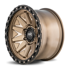 Load image into Gallery viewer, Aluminum Wheels H106 17x9 6x135 1 87.1 Matte Bronze-Black B/L Hardrock Offroad