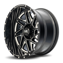 Load image into Gallery viewer, Aluminum Wheels Bones XPosed 22x12 6x135 -44 87.1 Gloss Black Milled Hardrock Offroad