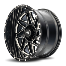 Load image into Gallery viewer, Aluminum Wheels Bones XPosed 22x12 5x150 -44 110.3 Gloss Black Milled Hardrock Offroad