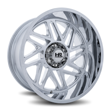 Load image into Gallery viewer, Aluminum Wheels Bones XPosed 22x12 5x127 -44 78.1 Chrome Hardrock Offroad