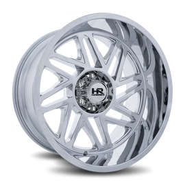 Aluminum Wheels Bones XPosed 22x12 5x139.7 -44 87 Chrome Hardrock Offroad