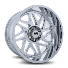 Load image into Gallery viewer, Aluminum Wheels Bones XPosed 24x14 6x135 -76 87.1 Chrome Hardrock Offroad