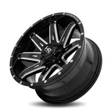 Load image into Gallery viewer, Aluminum Wheels Painkiller XPosed 20x10 8x165.1 -19 125.2 Gloss Black Milled Hardrock Offroad