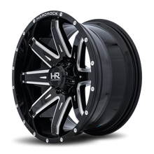 Load image into Gallery viewer, Aluminum Wheels Painkiller XPosed 20x10 6x139.7 -19 108 Gloss Black Milled Hardrock Offroad