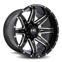 Load image into Gallery viewer, Aluminum Wheels Painkiller XPosed 20x12 6x135 -44 87.1 Gloss Black Milled Hardrock Offroad