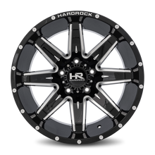 Load image into Gallery viewer, Aluminum Wheels Painkiller XPosed 20x12 5x139.7 -44 87 Gloss Black Milled Hardrock Offroad