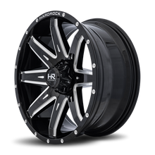 Load image into Gallery viewer, Aluminum Wheels Painkiller XPosed 20x9 6x120 0 66.9 Gloss Black Milled Hardrock Offroad