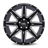 Aluminum Wheels Painkiller XPosed 20x9 5x150 0 110.3 Gloss Black Milled Hardrock Offroad