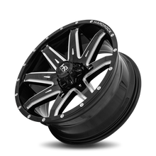 Load image into Gallery viewer, Aluminum Wheels Painkiller XPosed 20x9 5x150 0 110.3 Gloss Black Milled Hardrock Offroad