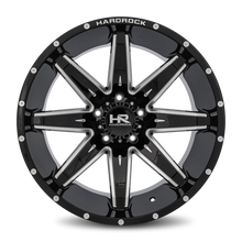 Load image into Gallery viewer, Aluminum Wheels Painkiller XPosed 22x12 8x180 -44 124.3 Gloss Black Milled Hardrock Offroad