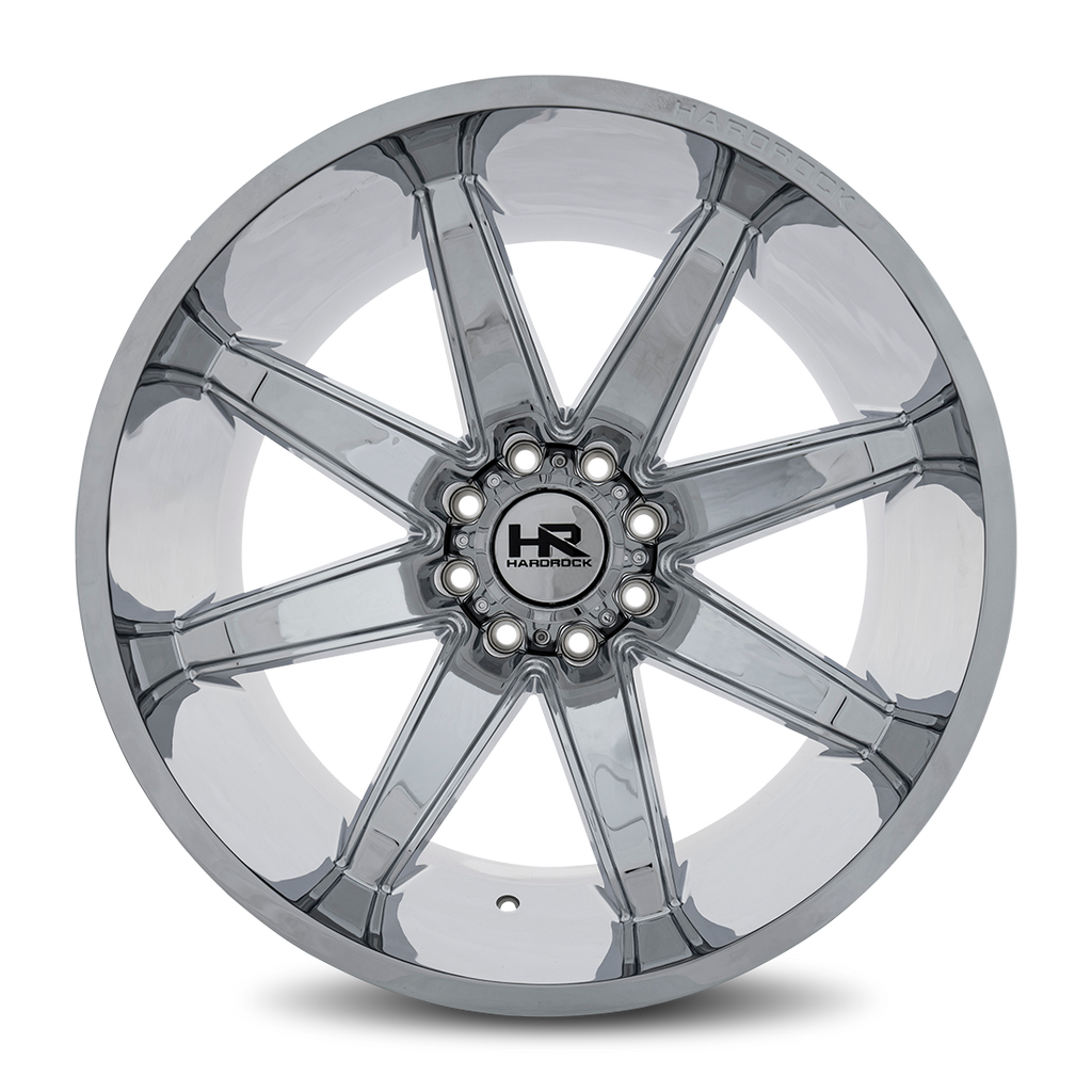 Aluminum Wheels Painkiller XPosed 24x14 5x127 -76 78.1 Chrome Hardrock Offroad