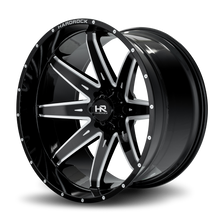 Load image into Gallery viewer, Aluminum Wheels Painkiller XPosed 26x14 6x135 -76 87.1 Gloss Black Milled Hardrock Offroad