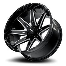 Load image into Gallery viewer, Aluminum Wheels Painkiller XPosed 26x14 6x135 -76 87.1 Gloss Black Milled Hardrock Offroad