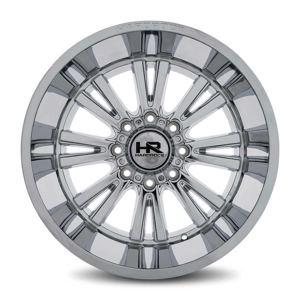 Aluminum Wheels Spine XPosed 22x12 8x180 -44 124.3 Chrome Hardrock Offroad