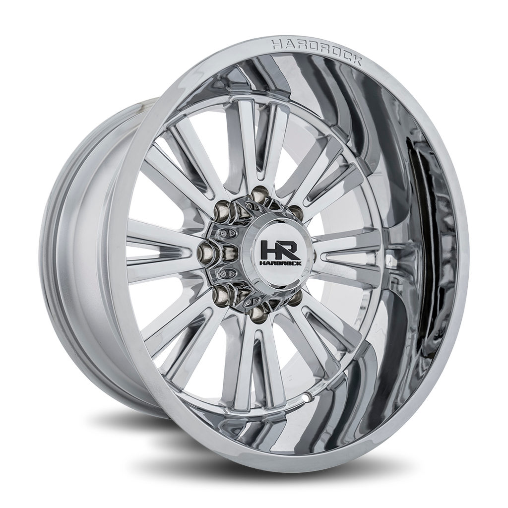 Aluminum Wheels Spine XPosed 22x12 8x180 -44 124.3 Chrome Hardrock Offroad