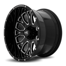 Load image into Gallery viewer, Aluminum Wheels Slammer XPosed 20x12 8x170 -44 125.2 Gloss Black Milled Hardrock Offroad