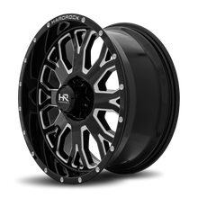Load image into Gallery viewer, Aluminum Wheels Slammer XPosed 20x9 6x135 0 87.1 Gloss Black Milled Hardrock Offroad