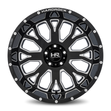 Load image into Gallery viewer, Aluminum Wheels Slammer XPosed 24x12 5x127 -44 78.1 Gloss Black Milled Hardrock Offroad