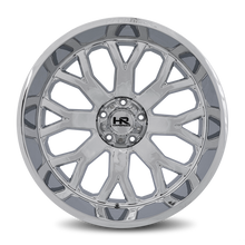 Load image into Gallery viewer, Aluminum Wheels Slammer XPosed 24x12 5x127 -44 78.1 Chrome Hardrock Offroad