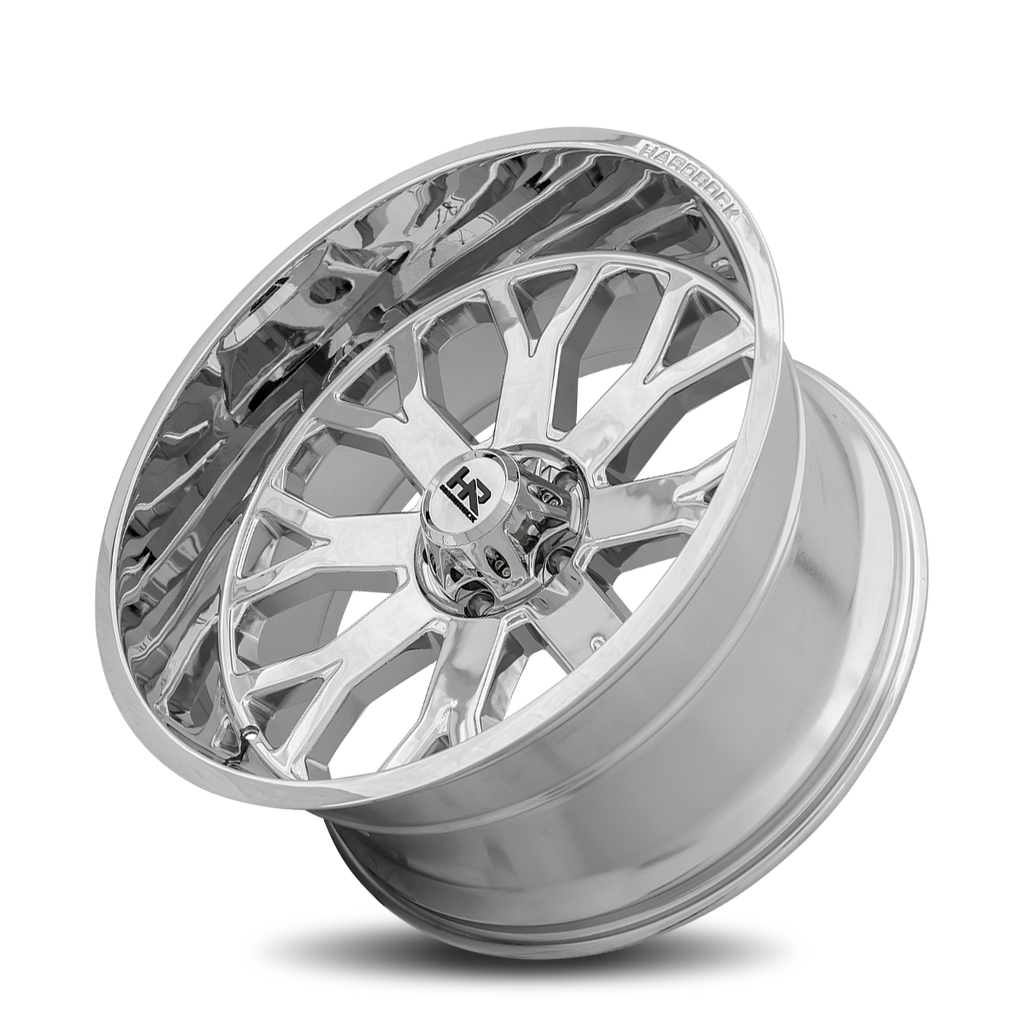 Aluminum Wheels Slammer XPosed 24x12 5x127 -44 78.1 Chrome Hardrock Offroad