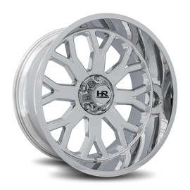 Aluminum Wheels Slammer XPosed 24x12 8x165.1 -44 125.2 Chrome Hardrock Offroad