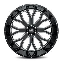 Load image into Gallery viewer, Aluminum Wheels Slammer Xposed 26x14 5x150 -76 110.3 Gloss Black Milled Hardrock Offroad