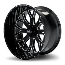 Load image into Gallery viewer, Aluminum Wheels Slammer Xposed 26x14 8x180 -76 124.3 Gloss Black Milled Hardrock Offroad