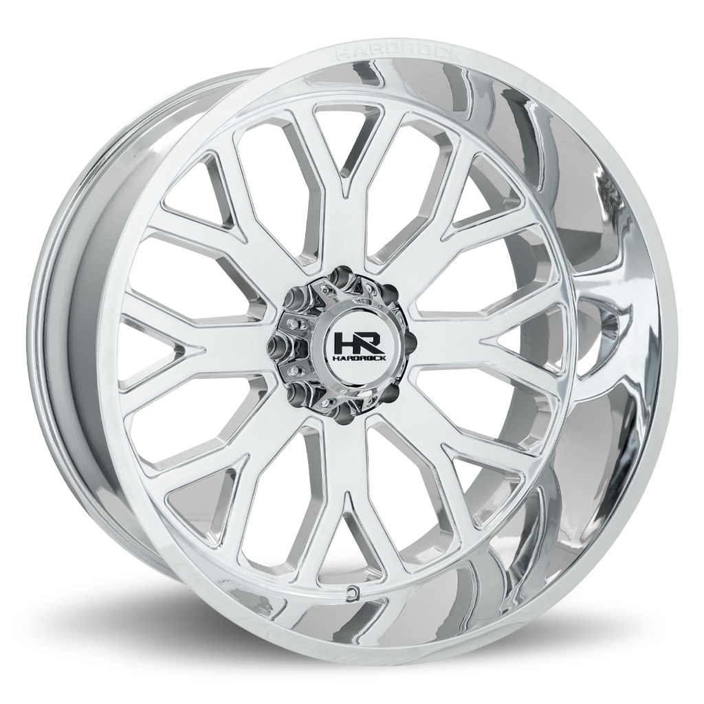 Aluminum Wheels Slammer Xposed 26x14 8x180 -76 124.3 Chrome Hardrock Offroad