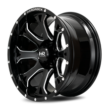 Load image into Gallery viewer, Aluminum Wheels BloodShot Xposed 20x10 6x135 -19 87.1 Gloss Black Milled Hardrock Offroad