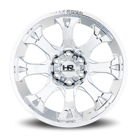 Aluminum Wheels BloodShot Xposed 20x10 5x150 -19 110.3 Chrome Hardrock Offroad
