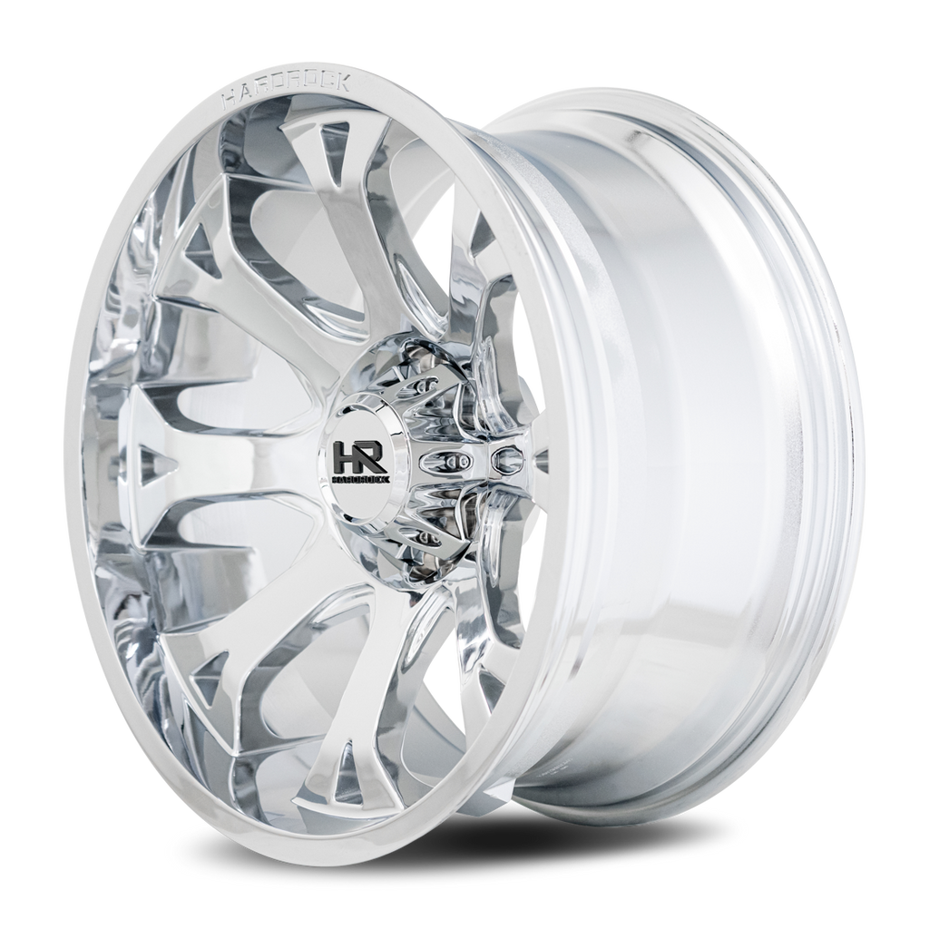 Aluminum Wheels BloodShot Xposed 20x10 6x139.7 -19 108 Chrome Hardrock Offroad