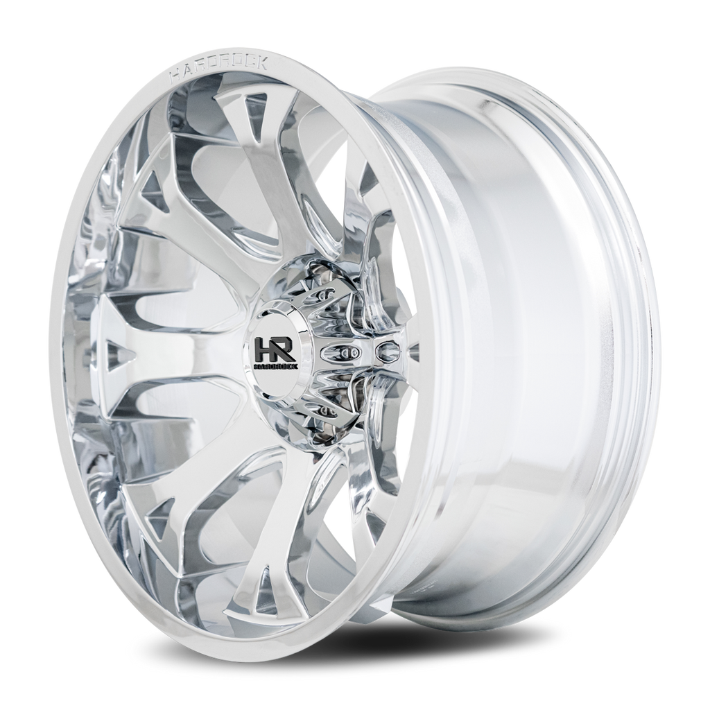 Aluminum Wheels BloodShot Xposed 20x12 5x127 -44 78.1 Chrome Hardrock Offroad
