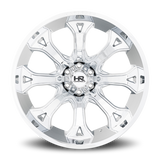 Aluminum Wheels BloodShot Xposed 24x14 6x135 -76 87.1 Chrome Hardrock Offroad