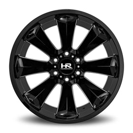 Aluminum Wheels Xplosive Xposed 24x12 6x139.7 -76 108 Gloss Black Milled Hardrock Offroad