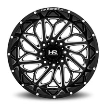 Load image into Gallery viewer, Aluminum Wheels BlackTop Xposed 20x10 8x170 -19 125.2 Gloss Black Milled Hardrock Offroad